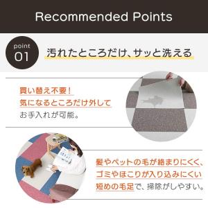 タイルカーペット 50×50 20枚 セット ...の詳細画像4