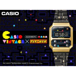 CASIO カシオ Vintage ヴィンテージシリーズ PAC-MAN パックマン コラボレーショ...