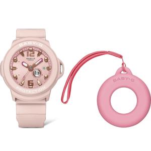 BABY-G＋PLUS ベビーG プラス 限定 カシオ CASIO アナデジ 腕時計 ピンク 専用ホルダー付 2WAY BGA-15K-4AJR 国内正規モデル