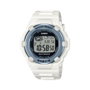 BABY-G ベビーG ベビージー レディース スプリングパッケージ 2025 限定 カシオ CASIO ソーラー電波 デジタル 腕時計 ホワイト BGR-3003SP-7JR 国内正規モデル