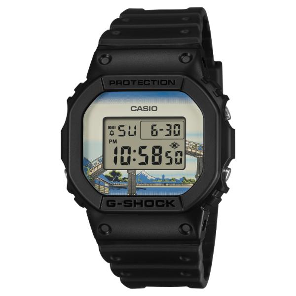 G-SHOCK Gショック 浮世絵 日本 葛飾北斎 限定モデル 深川万年橋下 カシオ CASIO デ...