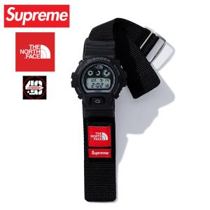 ［新品/未使用］Supreme×THE NORTH FACE×G-SHOCK 限定トリプルコラボモデル Gショック カシオ デジタル 腕時計 ブラック DW-6900NS-1JR 国内正規モデル