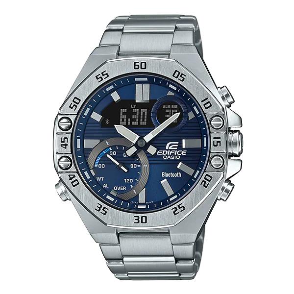 EDIFICE エディフィス オクタゴン スマートフォンリンク カシオ CASIO アナデジ 腕時計...