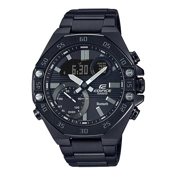 EDIFICE エディフィス オクタゴン スマートフォンリンク カシオ CASIO アナデジ 腕時計...