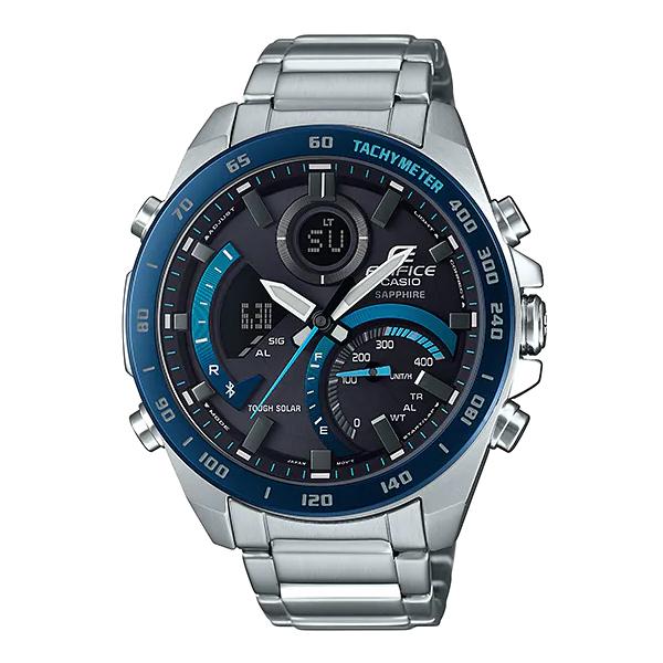 EDIFICE エディフィス スマートフォンリンク カシオ CASIO ソーラー アナデジ 腕時計 ...