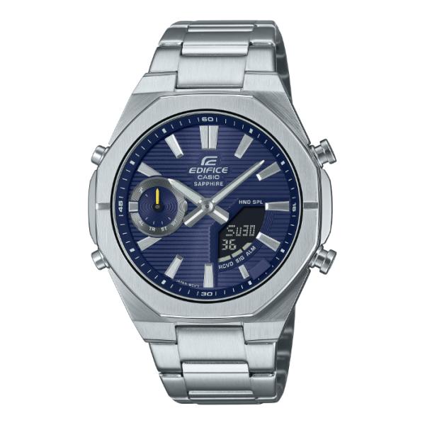 EDIFICE エディフィス オクタゴン スマートフォンリンク カシオ CASIO アナデジ 腕時計...