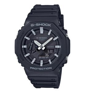カシオーク 限定モデル G-SHOCK Gショック ジーショック カシオ CASIO 逆輸入海外モデル アナデジ 腕時計 ブラック ホワイト GA-2100-1A