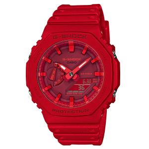 カシオーク 限定モデル G-SHOCK Gショック ジーショック 八角形 カシオ CASIO アナデジ 腕時計 レッド GA-2100-4A 逆輸入海外モデル