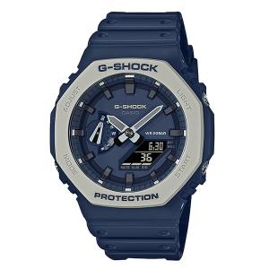 カシオーク 限定モデル G-SHOCK Gショック ジーショック カシオ CASIO 逆輸入海外モデル カーボンコア アナデジ 腕時計 ネイビー GA-2110ET-2A