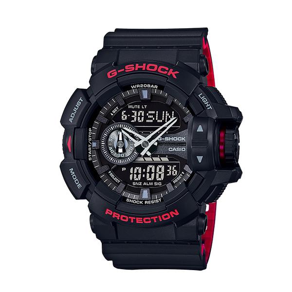 G-SHOCK Gショック ジーショック GA-400 Black &amp; Red シリーズ カシオ C...