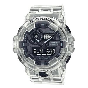 G-SHOCK Gショック ジーショック スケルトンシリーズ 限定モデル カシオ CASIO アナデジ 腕時計 ブラック ホワイト スケルトン GA-700SKE-7A 逆輸入海外モデル