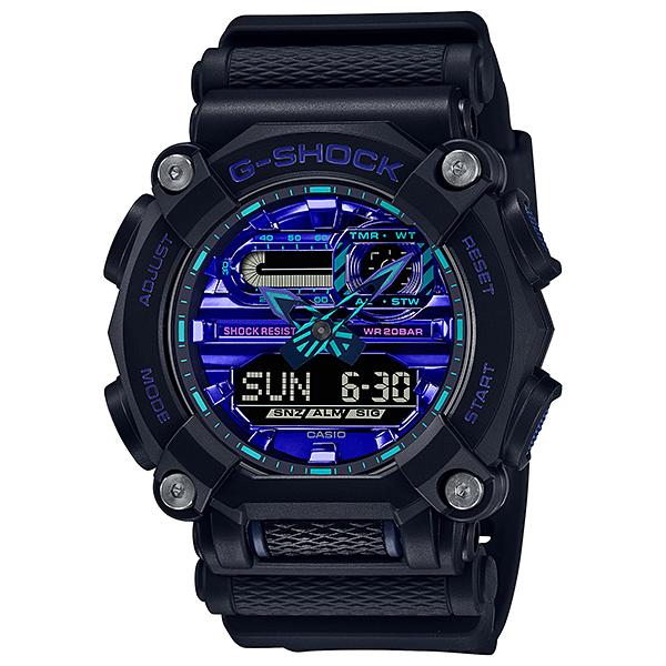 G-SHOCK Gショック Virtual Blueシリーズ カシオ CASIO アナデジ 腕時計 ...