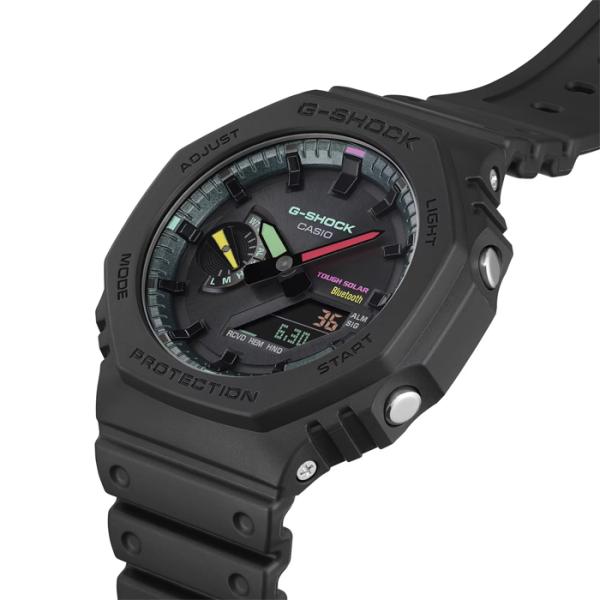 Gショック マルチ フルオレセント カラー スマートフォンリンク カシオ CASIO ソーラー アナ...