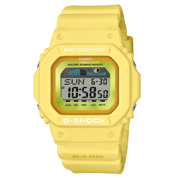 G-SHOCK Gショック G-LIDE Gライド カシオ CASIO デジタル 腕時計 イエロー ...