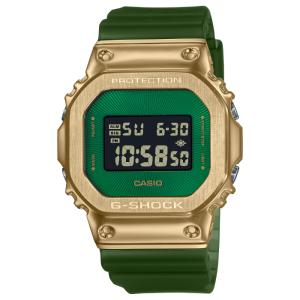 G-SHOCK ゴールドXグリーン GM-5600CL-3JF デジタル腕時計 メンズ