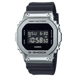 【美品】G-SHOCK GM-S5600　シルバー G-SHOCK GM-S5600-1JF Metal Covered デジタル メンズ