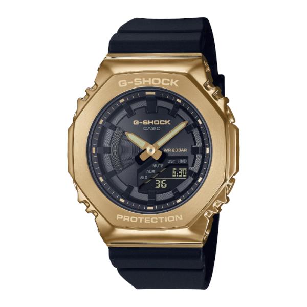 カシオーク G-SHOCK Gショック メタルカバード ミッドサイズ カシオ CASIO アナデジ ...