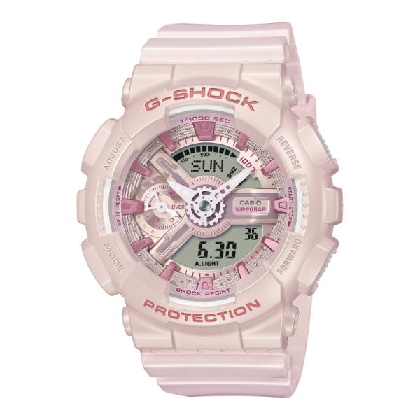 G-SHOCK Gショック Sシリーズ ミドルサイズ カシオ CASIO アナデジ 腕時計 ピンク ...
