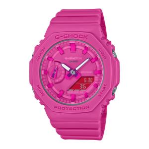 カシオーク G-SHOCK Gショック Sシリーズ ミドルサイズ 限定 カシオ CASIO アナデジ 腕時計 ピンク オールピンク GMA-S2100P-4AJR 国内正規モデル