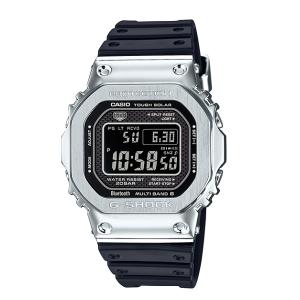 G-SHOCK Gショック ジーショック カシオ CASIO スマートフォンリンク 電波 ソーラー デジタル 腕時計 ブラック シルバー GMW-B5000-1JF 国内モデル