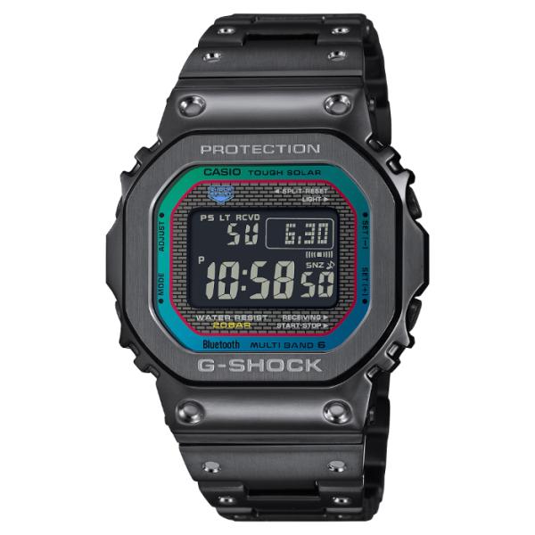 G-SHOCK Gショック フルメタル レインボーカラー スマートフォンリンク カシオ CASIO ...