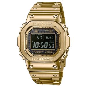 G-SHOCK Gショック 限定 カシオ CASIO スマートフォンリンク 電波 ソーラー デジタル 腕時計 ゴールド ブラック フルメタル GMW-B5000GD-9 逆輸入海外モデル