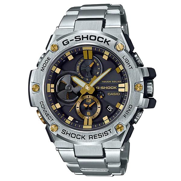 G-SHOCK Gショック Gスチール スマートフォンリンク カシオ CASIO ソーラー アナログ...