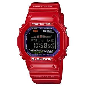 G-SHOCK Gショック G-LIDE Gライド ORIGIN オリジン カシオ CASIO 電波 ソーラー デジタル 腕時計 レッド ブラック GWX-5600C-4JF 国内正規モデル