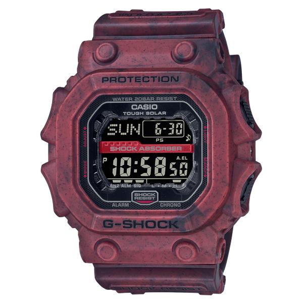 G-SHOCK Gショック サンドランド カシオ ソーラー デジタル 腕時計 レッド ブラック 赤茶...