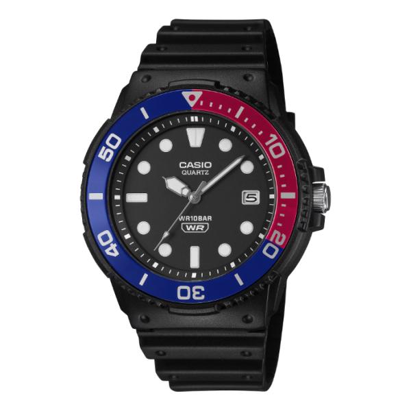 CASIO STANDARD カシオ コレクション スタンダード マリンデザイン 回転ベゼル カシオ...
