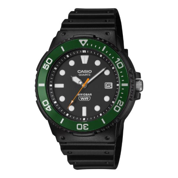 CASIO STANDARD カシオ コレクション スタンダード マリンデザイン 回転ベゼル カシオ...