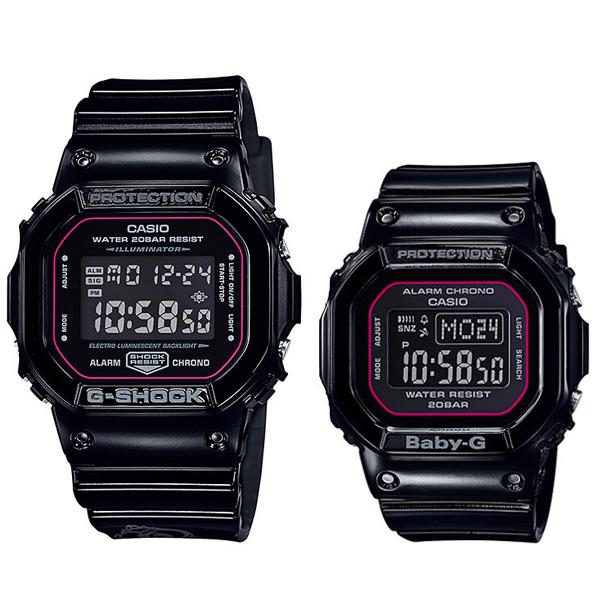 ラバコレ ラバーズコレクション 2018 サマー限定モデル ペア G-SHOCK BABY-G カシ...