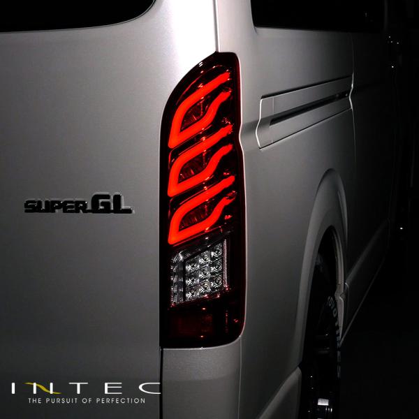 トヨタ ハイエース 200系用 フルLEDテールランプ Type2 INTEC　1年保証