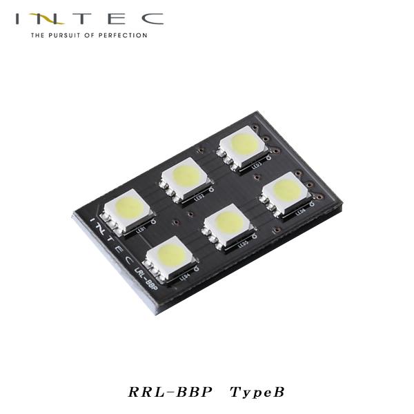 INTEC　LEDルームランプ プラズマホワイト TYPE B 高輝度6LED（3チップSMD) 8...