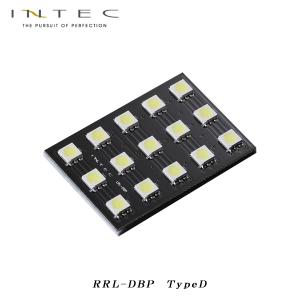 INTEC　LEDルームランプ プラズマホワイト TYPE D 高輝度15LED（3チップSMD) 8000K マップランプ カーテシランプ バニティランプ ラゲッジランプ｜intec-onlineshop