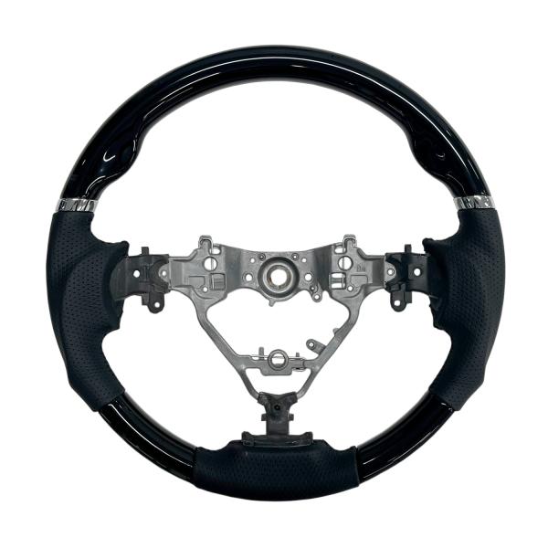 送料無料 INTEC ステアリング トヨタ　HARRIER 60　 ピアノブラック　SR-HR01P