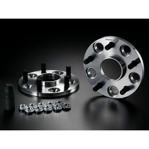 DIGICAM  A7075-T6  ハブ付ワイドトレッドスペーサー PCD:114.3-5H(5穴...