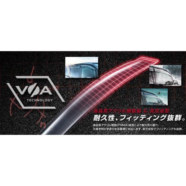 VOA/ボア　ドアバイザー　車種専用設計　ノート後期(e-power対応) /E12　（H28/11...
