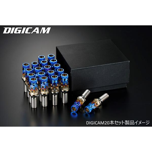 DIGICAM/デジキャン ハニカムライト チタンレーシングボルト (P1.25) 28mm/ 20...
