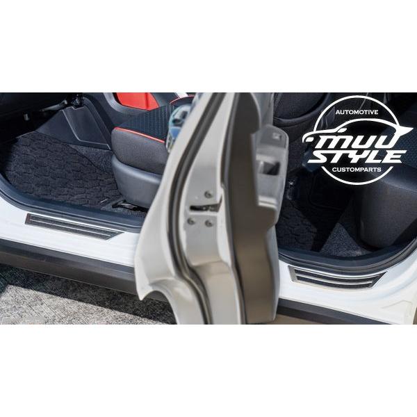 MuuSTYLE/ムースタイル　ステンレスサイドスカッフプレート　ライズA200A/A210A　（R...