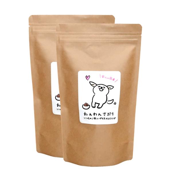 わんわんさぷり（500g）×2袋【まとめ買い】≪5%OFF≫