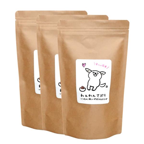 わんわんさぷり（500g）×3袋 【まとめ買い】≪7%OFF≫