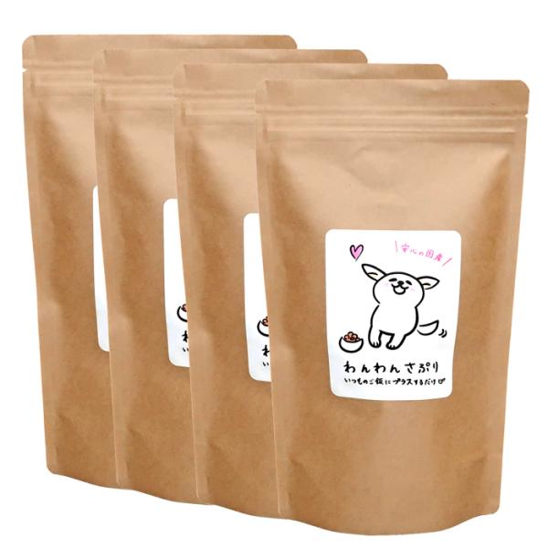 わんわんさぷり（500g）×4袋【まとめ買い】≪10%OFF≫