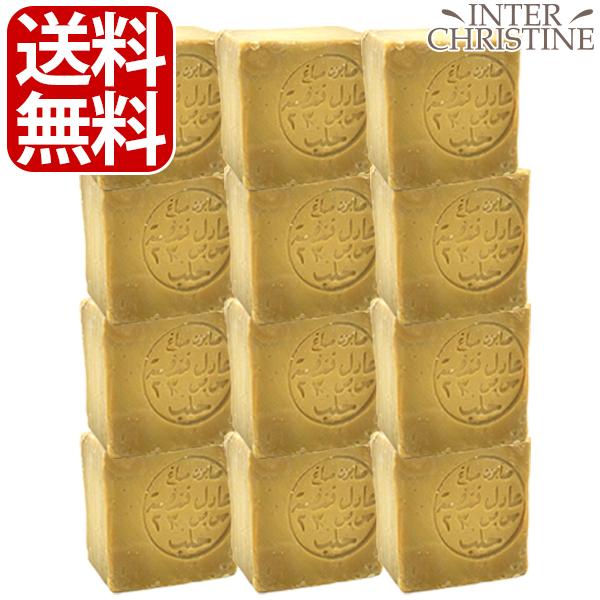 アレッポの石鹸　ライト 標準重量180g　×12個セット