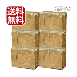 アレッポの石鹸 ノーマル 標準重量200g ×6個セット : インター