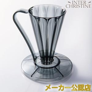 【メーカー公認店】CAFEC カフェック フラワードリッパー DEEP27 クリアブラック 1杯用  FDD-27CB 三洋産業ドリップコーヒー ハンドドリップ