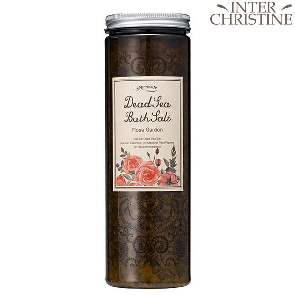 ミネラリア アロマシリーズ　デッドシーバスソルト ローズガーデン　500g