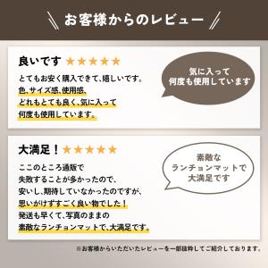 ランチョンマット おしゃれ 5枚 セット 丸洗...の詳細画像2