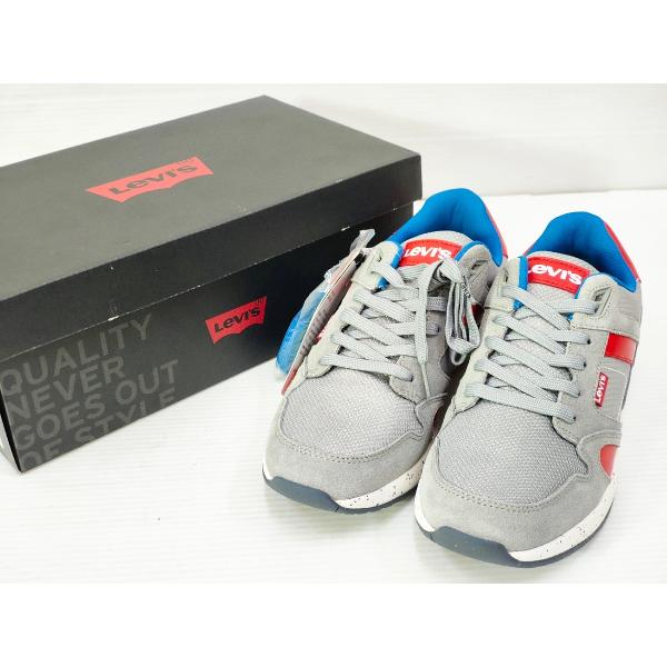 【未使用】Levi's リーバイス ローカット スニーカー SUTTER LIGHT GREY ライ...