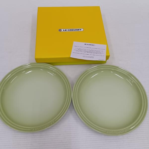 LE CREUSET ラウンド・プレート LC 19cm 2枚セット プレート 食器
